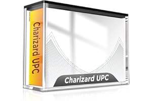 COLLECTHALL Charizard-UPC-Display-Case, (NOT Compatible with MEW 151 UPC), UV Protection Premium Acrylic Showcase for Ultra Premium Collection, Dustproof Museum-Quality Protector (Thick 6mm)