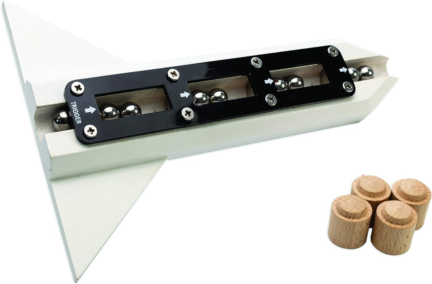 Rocket-Shaped Desktop-Sized Magnetic 