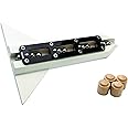 American Scientific Chain Reaction Magnetic Accelerator | Rocket-Shaped Desktop-Sized Magnetic Cannon for Physics Demonstrations | Includes Wood Mini-Barrels and Steel Marbles