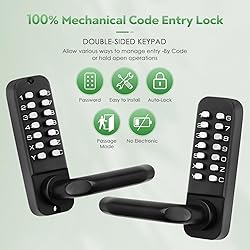 ANNFUZ Mechanical Keyless Entry Door Lock with