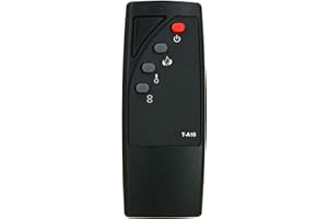 RCECAOSHAN Replacement for Twin Star Electric Fireplace Stove Heater Infrared Remote Control DFI-5010-01 DFI-5010-02 DFI-5010-03 DFI-5010-04 DFI-5010-05 DFI-5010-06 DFI-5010-07 (T-A10)