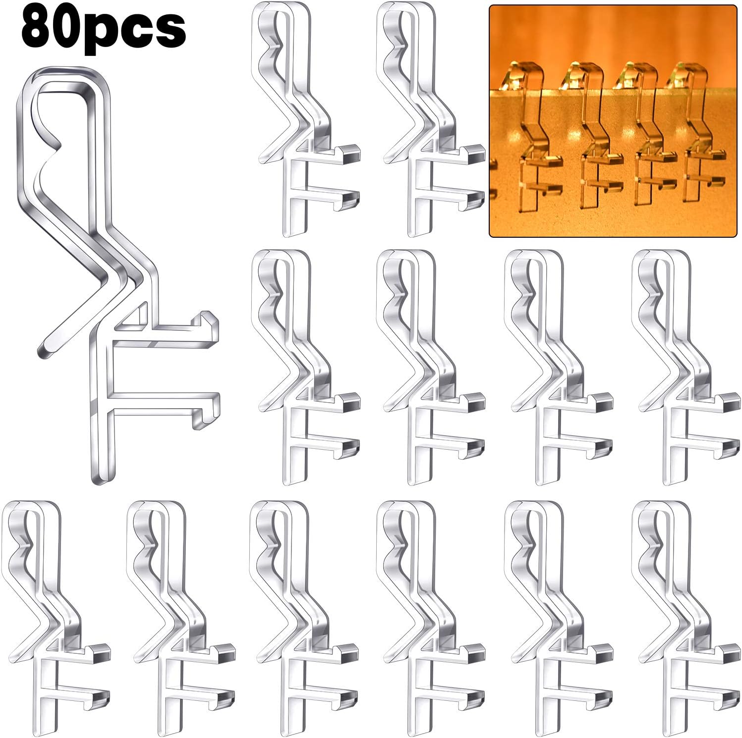 Hidden Valance Clips Clear Plastic Valance Clips for