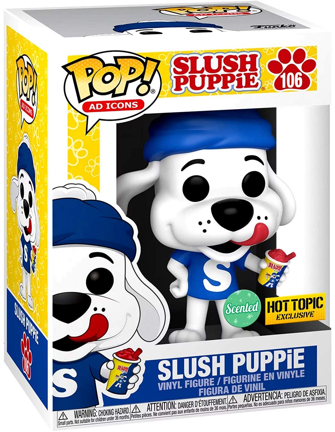 Funko POP! Ad Icons: Icee - Slush Puppie - Scented - Collectable Vinyl Figure - Gift Idea - Official Merchandise - Toys for Kids & Adults - Ad Icons Fans - Model Figure for Collectors and Display