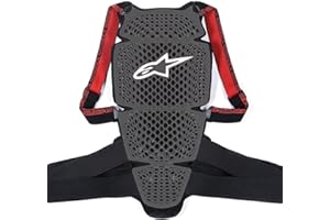 Alpinestars Nucleon Kr-Cell Back Protector, Ce Level 2 Certified, Lightweight & Ergonomic Motorcycle Safety Gear