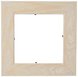 ArtToFrames 5x5 Inch Brown Picture Frame, This