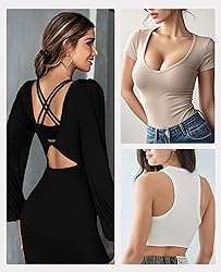 Upushall Women's Push Up Racerback Bra Front