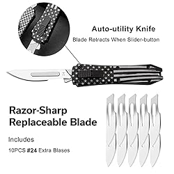 Auto Retractable Utility Knife, Automatic Scalpel