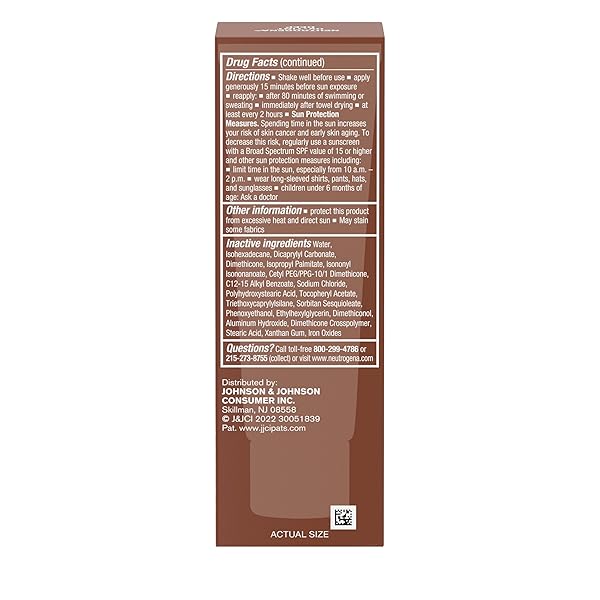 NEUTROGENA PURESCREEN+ TINTED SUNSCREEN FOR FACE WITH SPF 30, BROAD SPECTRUM MINERAL SUNSCREEN WITH ZINC OXIDE AND VITAMIN E, WATER RESISTANT, FRAGRANCE FREE, DEEP, 1.1 FL OZ