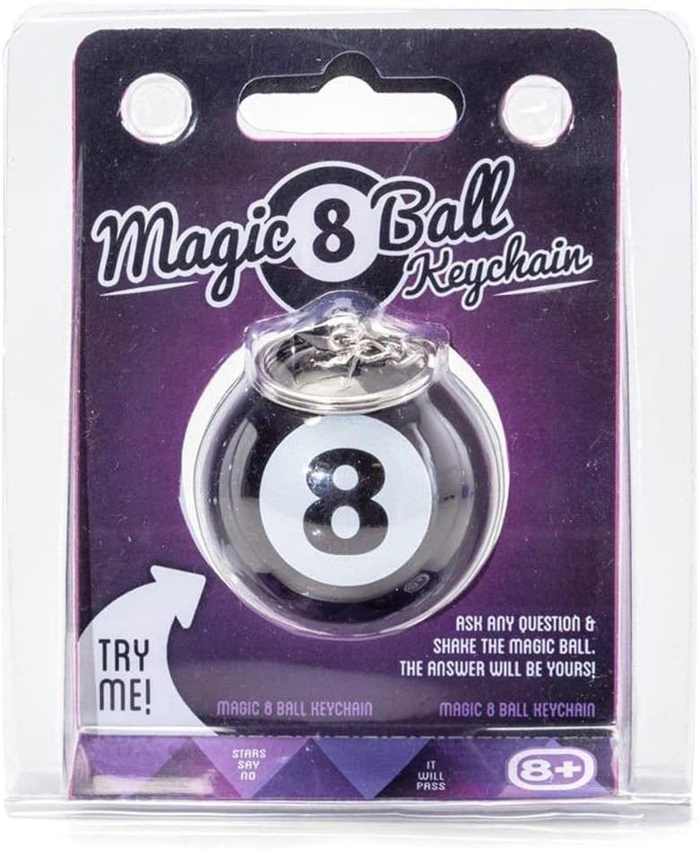 magic 8 ball keychain
