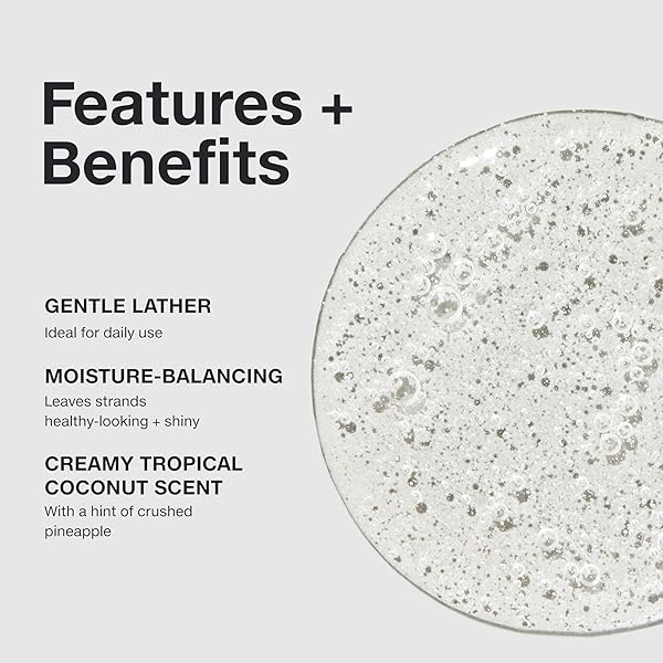 PAUL MITCHELL SHAMPOO ONE, CLEANSES + BALANCES MOISTURE, FOR ALL HAIR TYPES, 3.4 FL. OZ.
