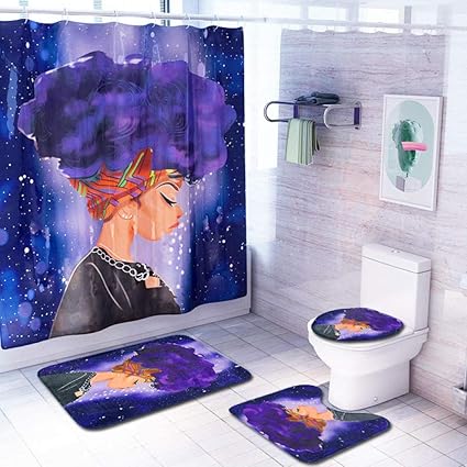 Badematten Set 3 Teilig Badezimmer Wc Vorleger U-Förmiges rutschfeste