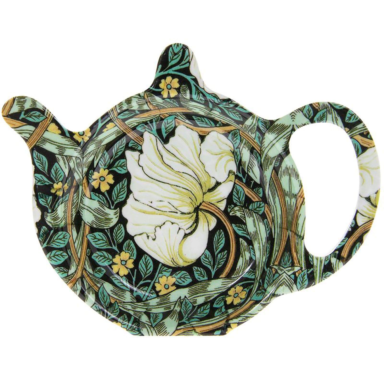 Lesser & Pavey Melamine William Morris Pimpernel Tea Bag Holder