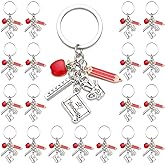 PHAETON 20PCS Teacher Gifts for Women Teacher Keychain Teacher Appreciation Gifts thank You Gifts for Teachers from Students