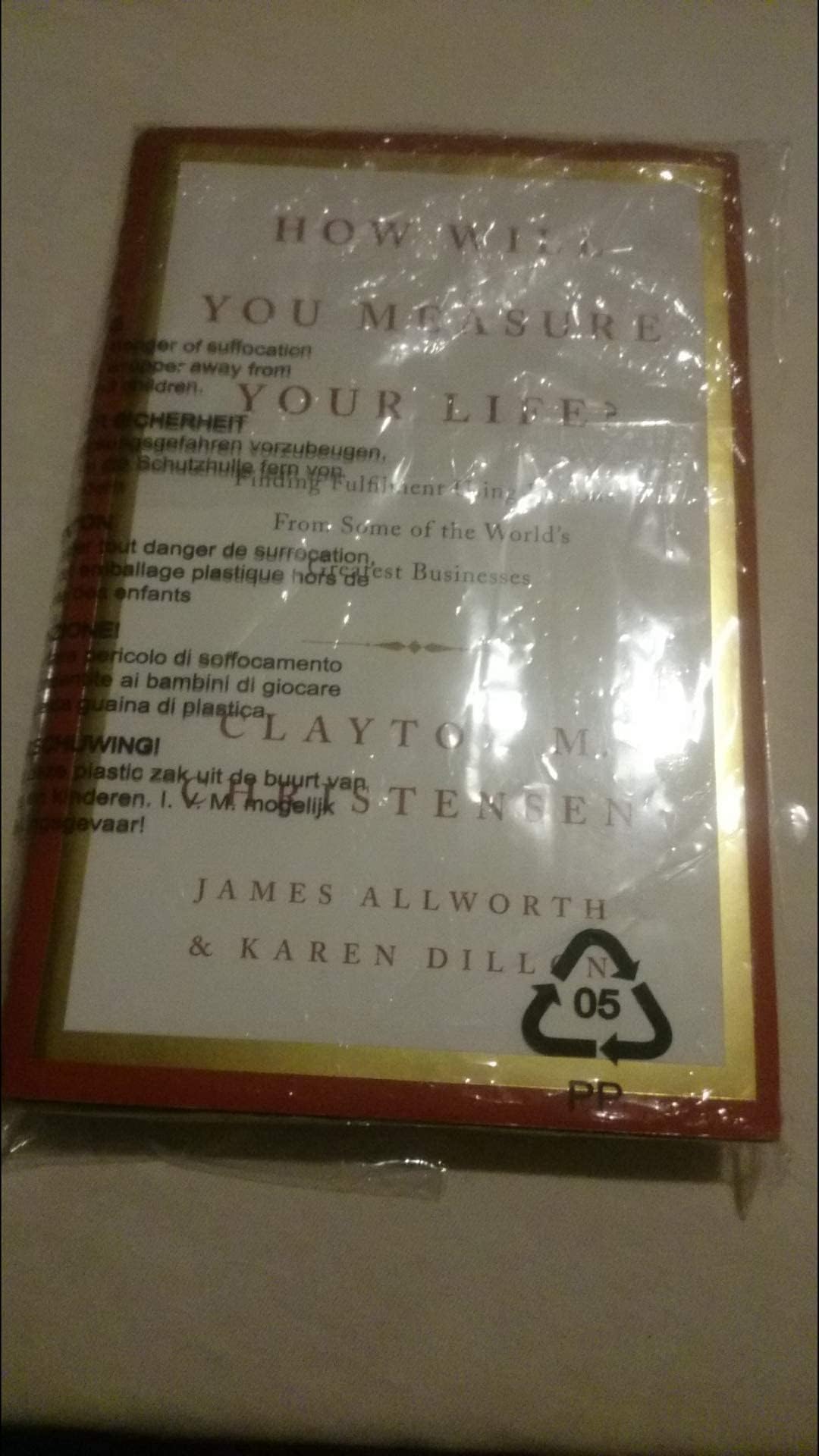 How Will You Measure Your Life?