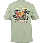Salt Life Mens Salt Life Last Call Short Sleeve Tee