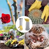 UneedMe Gardening Gloves for Women Men Thorn Proof Long Cuff, Comfortable view 8