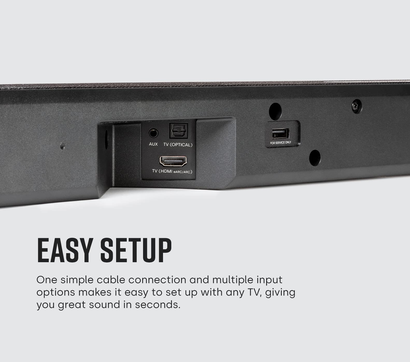 Polk Audio Signa S4 Sound Bar with Wireless Subwoofer - Dolby Atmos 3D Audio, Exclusive VoiceAdjust & BassAdjust Technology, HDMI eARC, Works with 8K, 4K & HD TVs, Bluetooth, Wireless Streaming