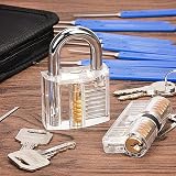 Nama 30 Pieces Lock Pick Set with 2 Transparent Training Locks Updated Kit 4 view 6