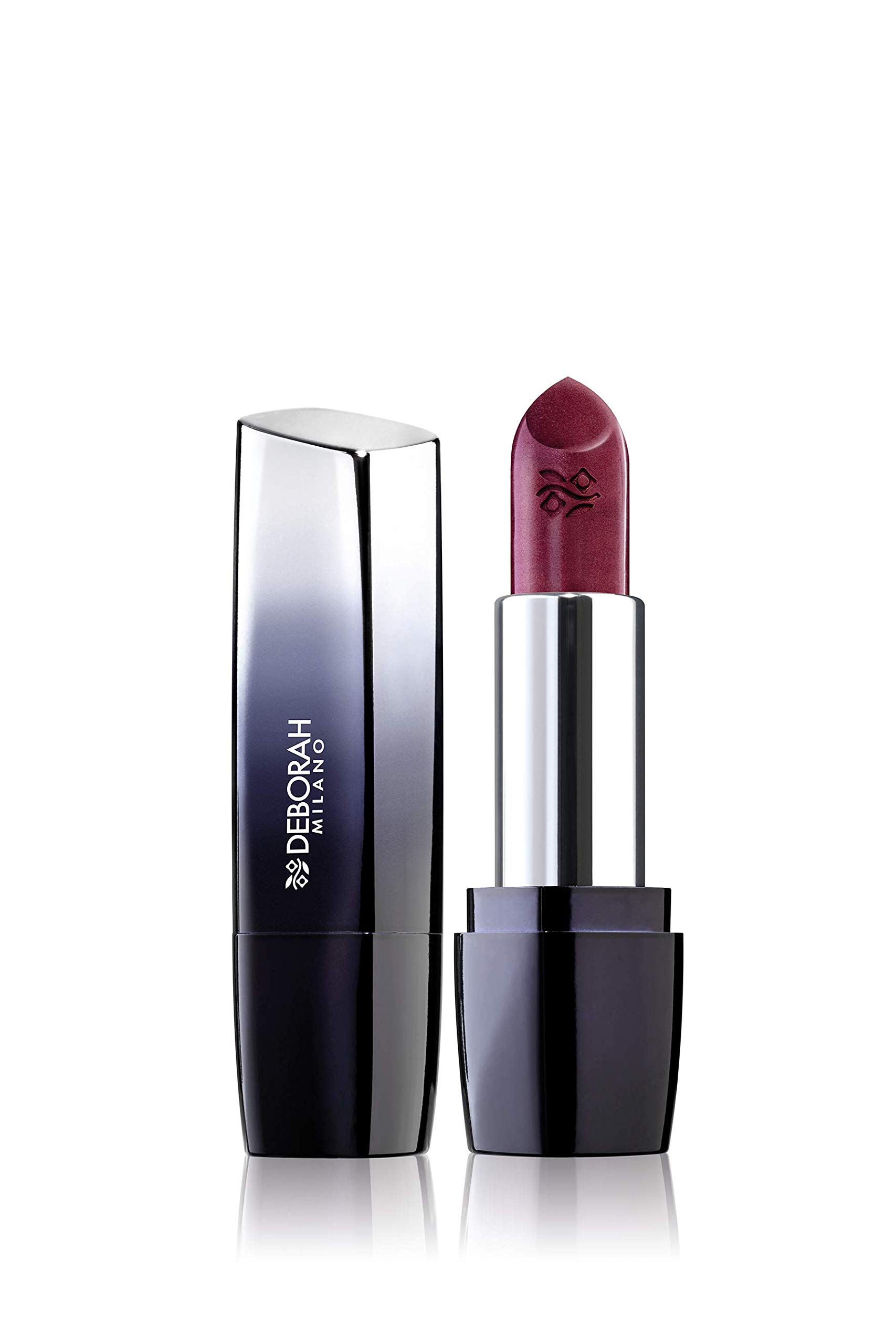 DEBORAH Milan Red Metal 08 Bordeaux Lipstick Product Cosmetic Make Up