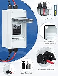 DIHOOL 30 Amp Solar Panel Disconnect