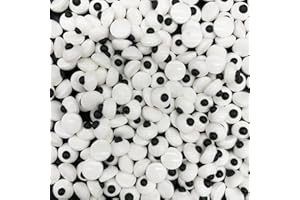 Weraru Small Candy Eyeballs Eye Ball Sweets Cake Cupcake Toppers Cookie Dessert Sprinkles Decorations Birthday Party Supplies 4.2Ounce