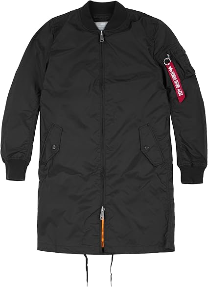 Alpha Industries Womens Womens Ma1 Tt Coat In Black 10 Alpha Industries Amazon Co Uk Clothing