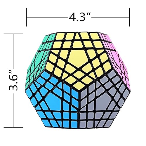 Coolzon Set di 6 Cubi Magici di Velocità, Set di 6 Cubi Magici di Velocità 2x2x2