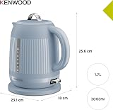 Kenwood Dawn Electric Kettle 1.7L 3000W 360° Base Water Indicator Stone Blue view 6
