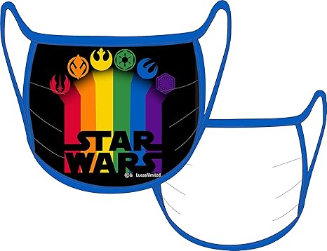 Máscara de proteção Pride Star Wars 