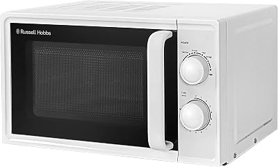 Russell Hobbs 17L Microwave White 700W 5 Power Levels Defrost RHM1725