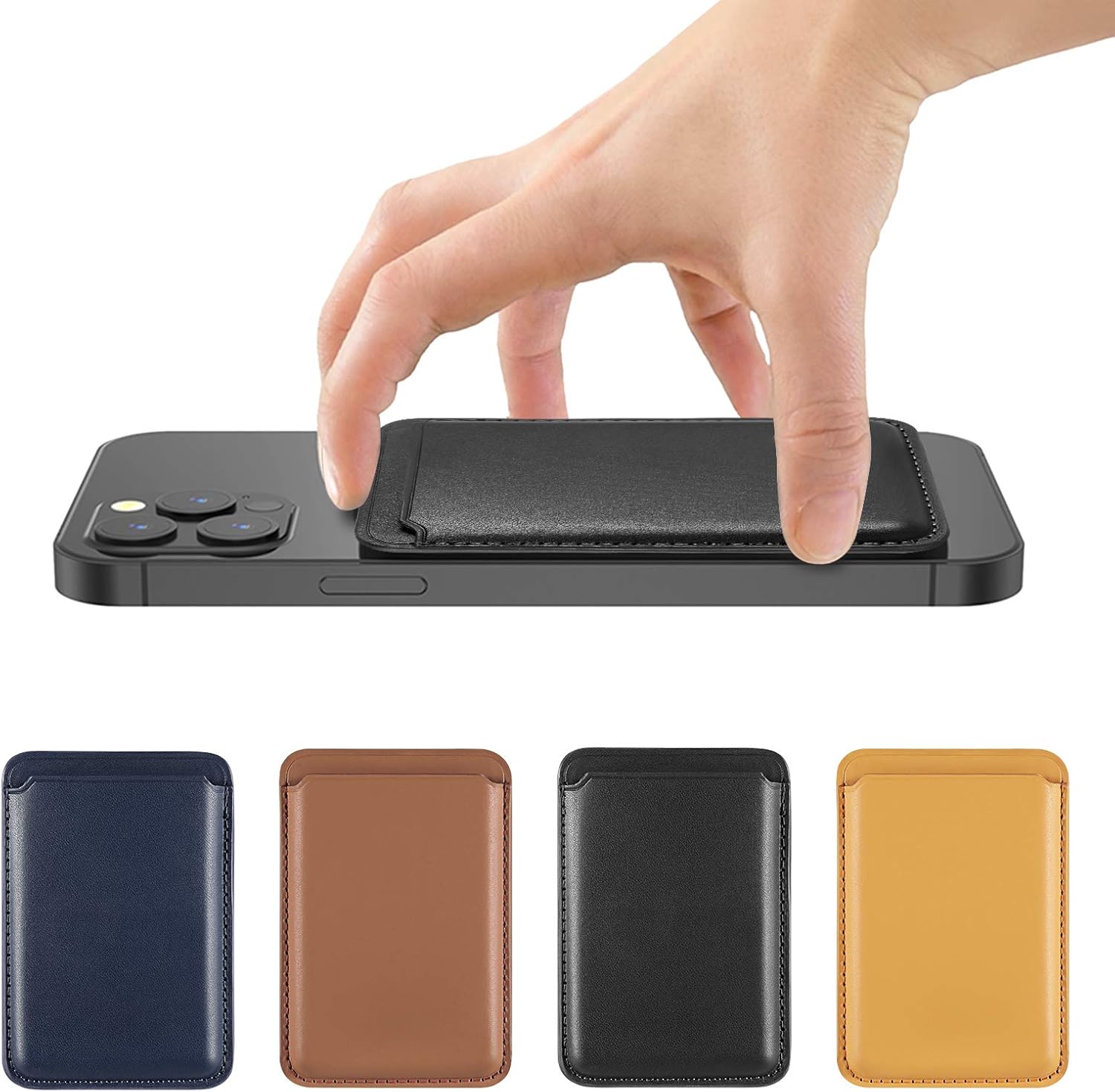 Allinside Magnetic Wallet Leather 