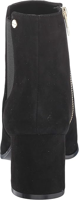 calvin klein fisa suede ankle bootie