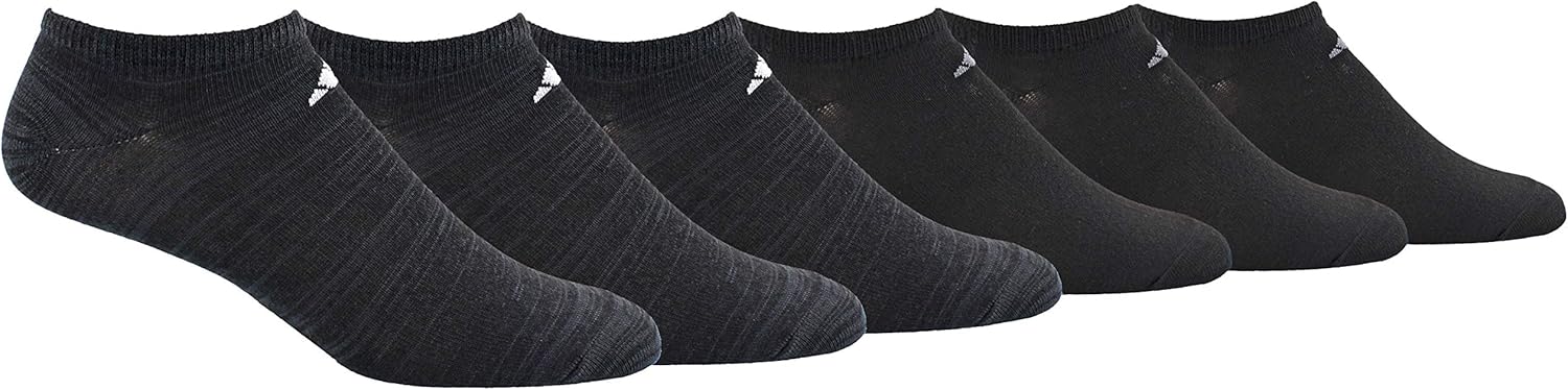 adidas mens Superlite Low Cut Socks (6-Pair)