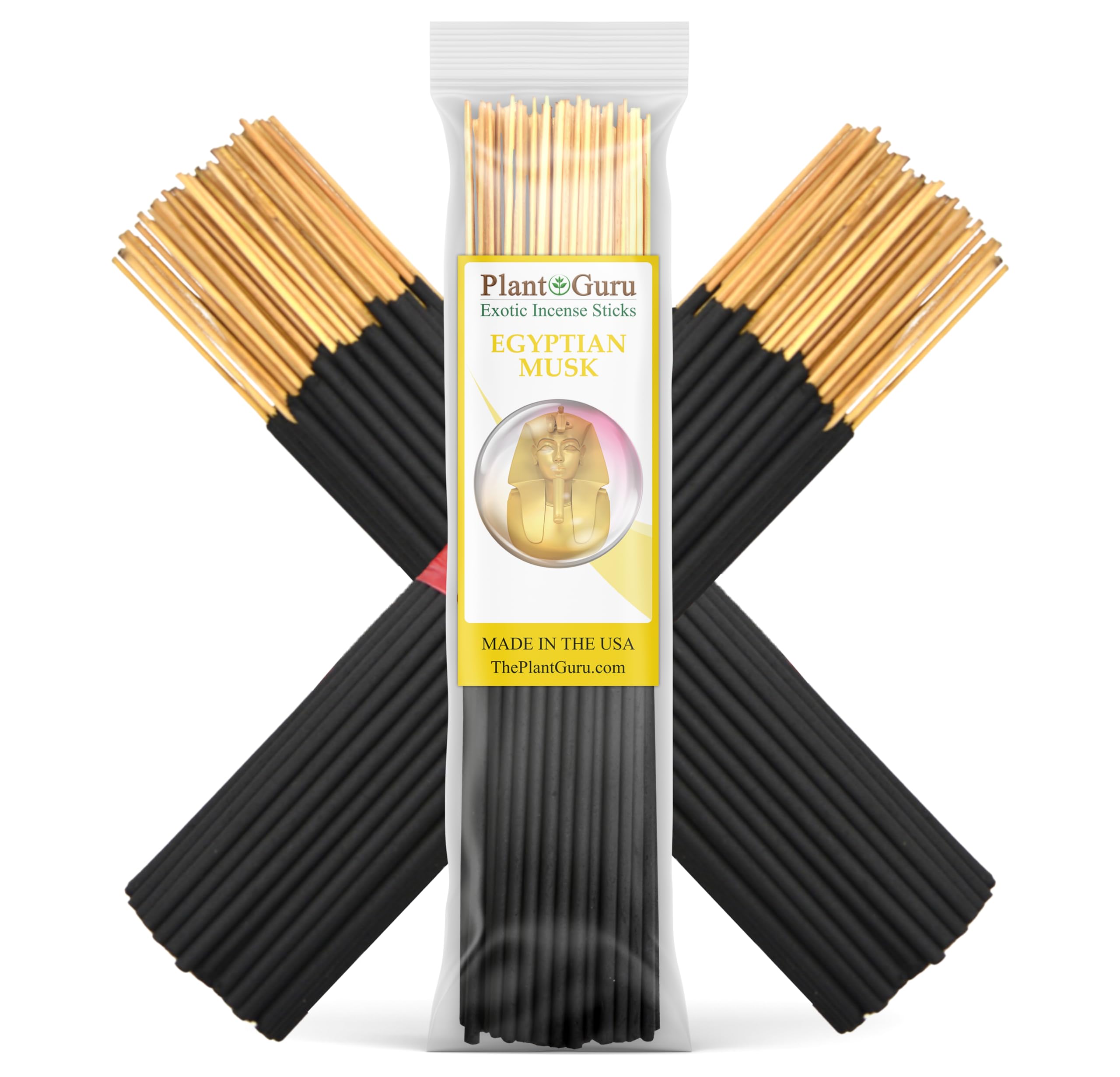 Photo 1 of Egyptian Musk Exotic Incense Sticks 7 Inch - Bulk 1 Bundle 85 to 100 Sticks - Natural 7" Long Lasting Aroma That Burns for 30 to 45 Minutes.
