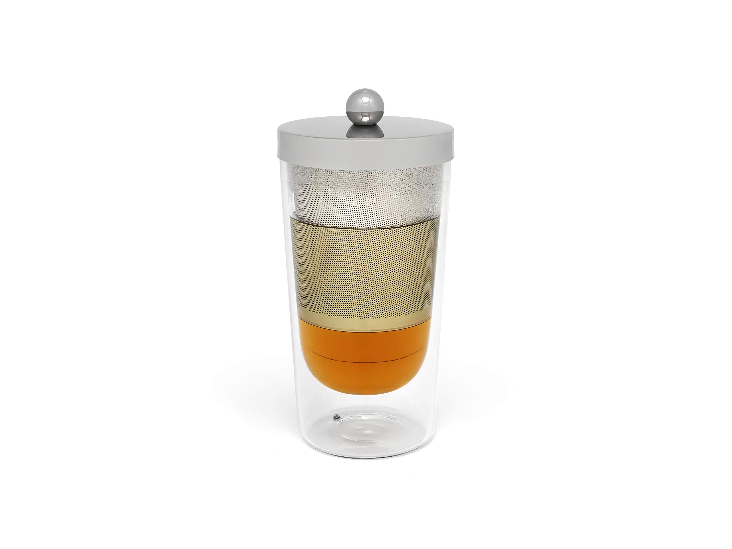 Bredemeijer 165004 Tea-for-one Lucca Double-Walled Borosilicate Glass