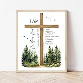 Personalized Baptism Gift for Boy or Girl, Custom Baptism Cross with Name & Date, Baby Gift, Ideal Dedication & Christening Decor, Meaningful Keepsake Sign (Design 1).