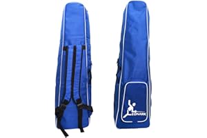 LEONARK Fencing Draw-bar Wheel Bag for Epee Saber and Foil - Hema Sword Bag Trolley Case for Fencing Suit and Mask