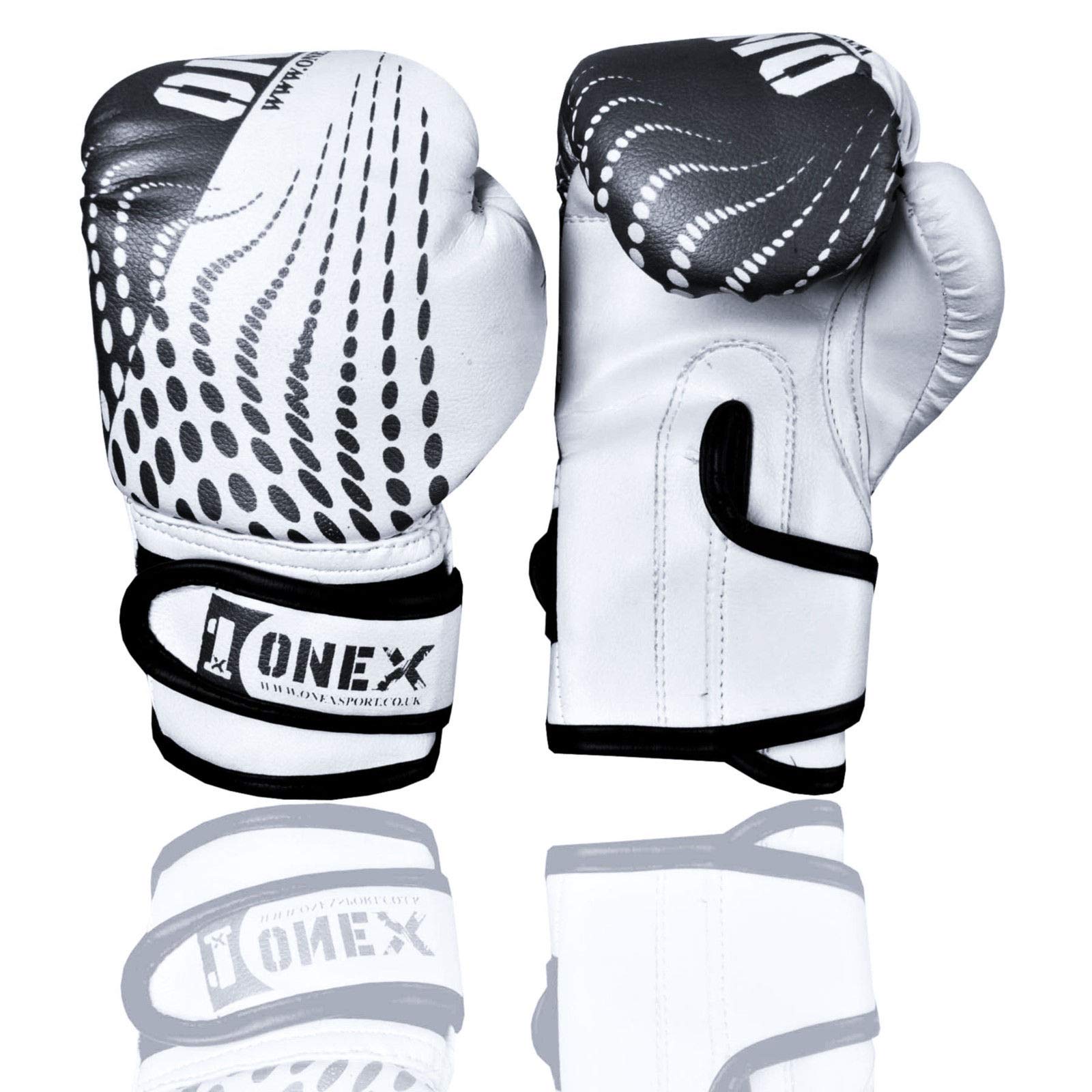 Junior/kids Boxing Gloves Sparring * Pro 2oz-4oz-6oz Punch Bag Fight MMA Muay Thai Grappling Fight Mitts Martial Arts Training Kickboxing Punching Glove (Black, 4oz)