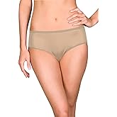 Shadowline womens Hidden Elastic Nylon Hipster Panty 3-pack