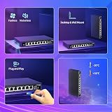 NICGIGA 8 Port 2.5G Ethernet Switch 10G SFP Uplink Unmanaged Plug & Play Fanless view 6