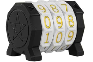 RAVONIXIS MTG Life Counter Wheel Health Tracker Gradient Game Counter for Board Game Compatible Table top Games with Magic Card Game Accessories CCG Creature Stats (White)