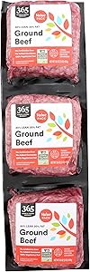 365 by Whole Foods Market Ground Beef 80% Lean/20% Fat Value Pack, 48 OZ