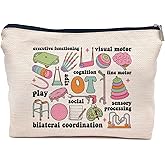 IWXYI Occupational Therapy Gifts,Occupational Therapy Makeup Bag,Occupational Therapist Make up Bag,Therapist Gifts,Ot Gifts,Gifts For Occupational Therapy