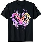 Aries Zodiac Birthday - Flowers Horoscope Sign Aries T-Shirt