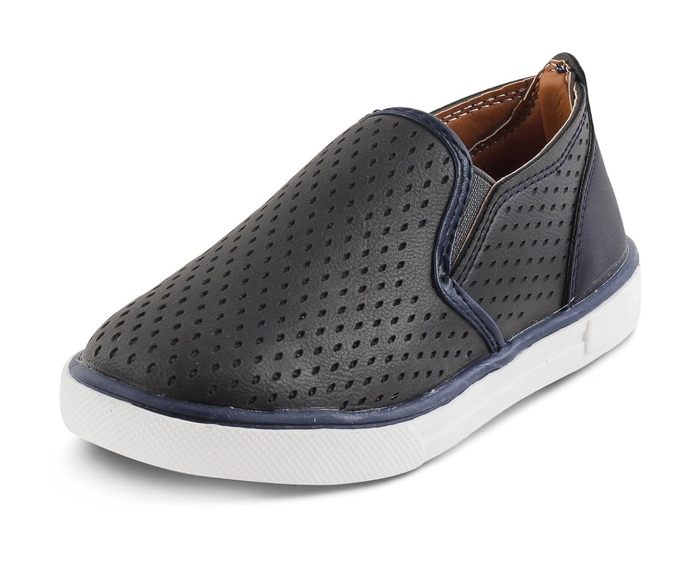 boys grey loafers