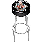 Arcade1Up Final Fight Adjustable Stool, 21.5" to 29.5" - Electronic Games
