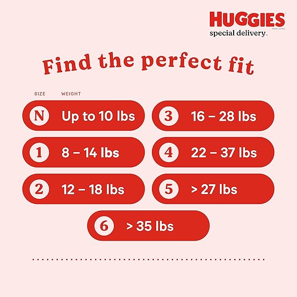 HUGGIES SPECIAL DELIVERY HYPOALLERGENIC BABY DIAPERS SIZE 1 (UP TO 14 LBS), 32 CT, FRAGRANCE FREE, SAFE FOR SENSITIVE SKIN