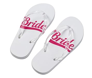 bride flip flops amazon