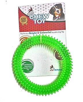 Super Dog Chew Spike Dental Play Ring