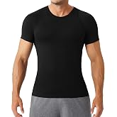 SPVISE Compression Shirt Men Short Sleeve Workout Tops Spandex Baselayer | Cool Dry, Breathable, Stretchable, Lightweight, Co